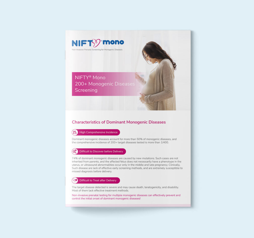 nift mono test pakistan monogenic diseases screening prenatal genetic test